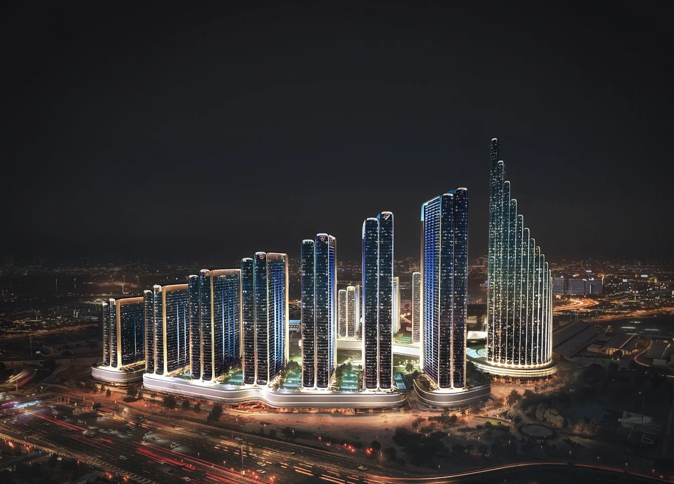 Mercedes Benz Places | Binghatti City