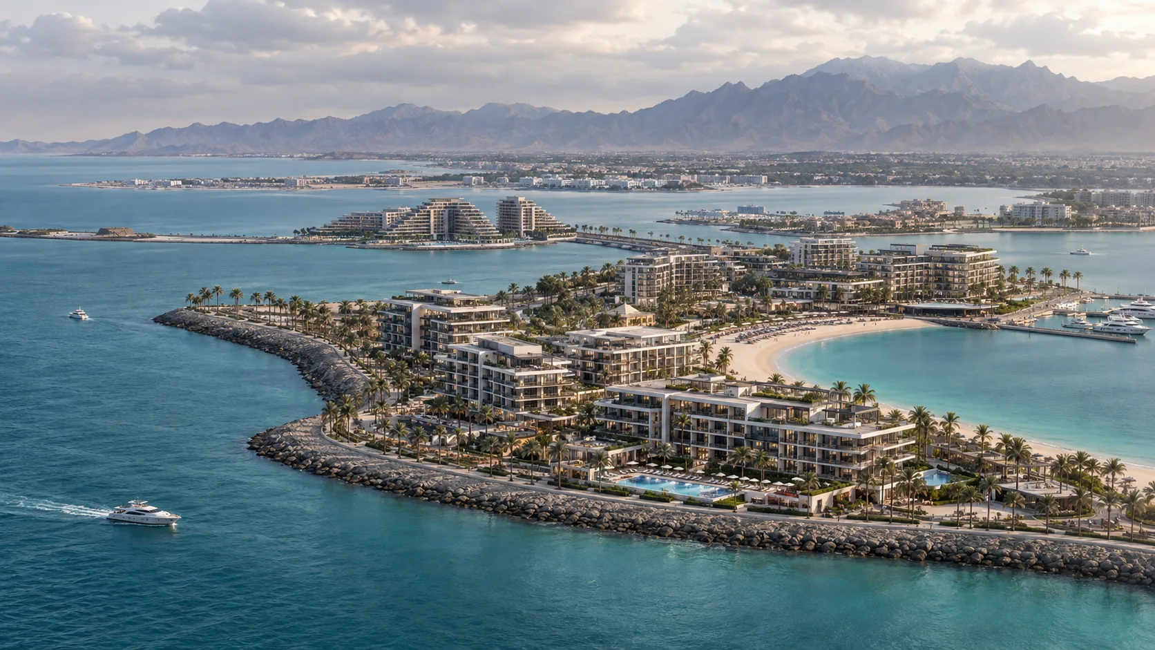 Marjan Beach Enters Its First Development Phase Near Wynn Al Marjan