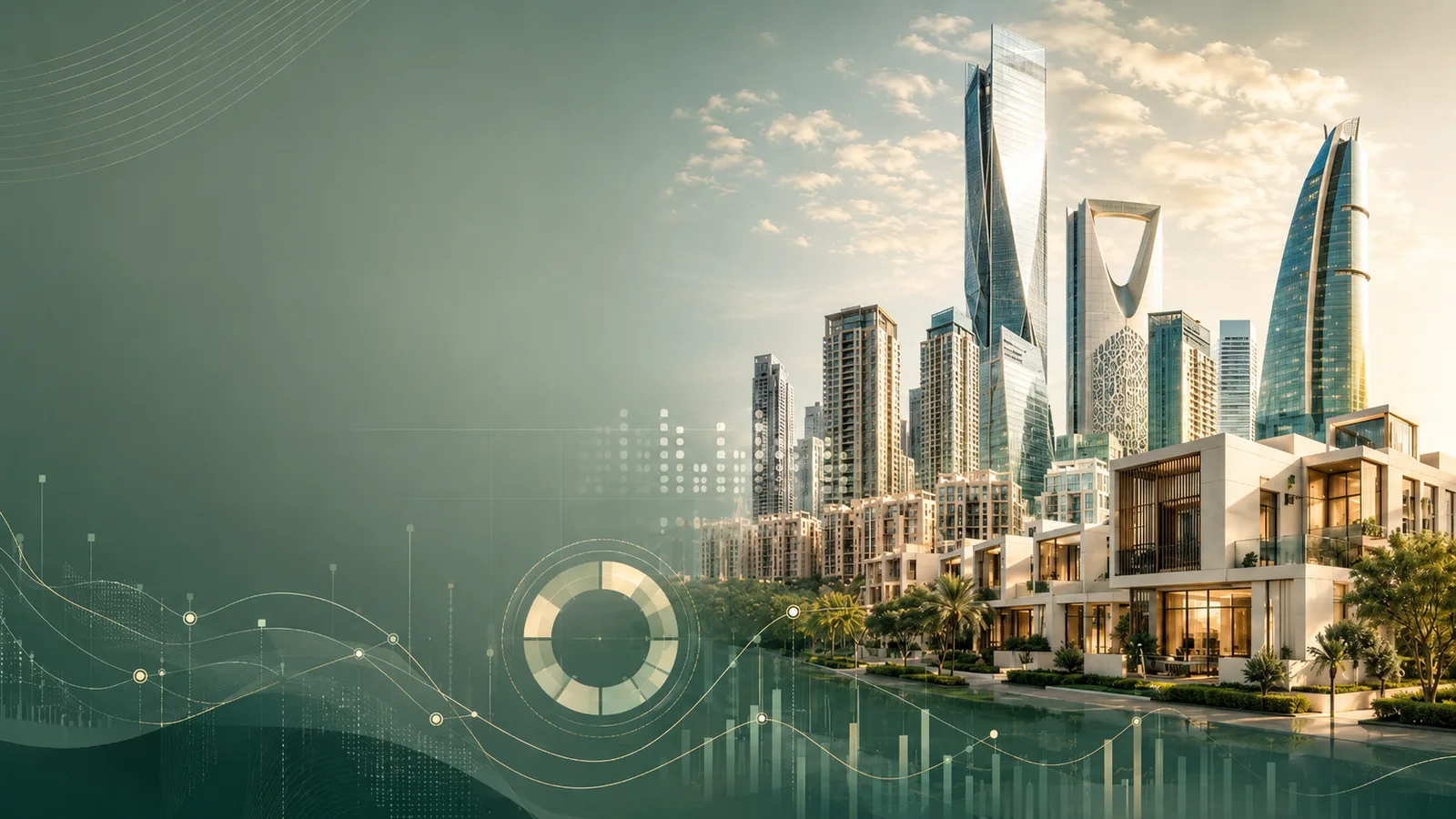 A market intelligence cover highlighting apartment dominance in official Saudi sales transactions during the period May 1, 2025 – Apr 1, 2026.