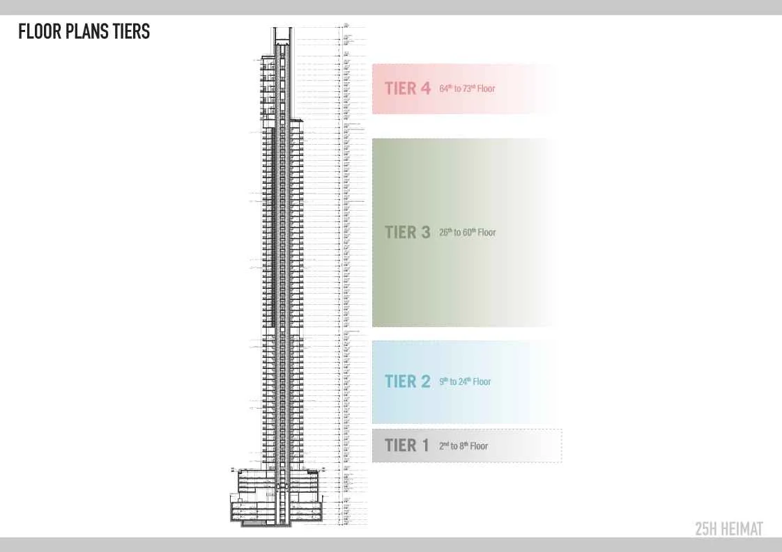 25H Heimat At Downtown Dubai — East and West Properties