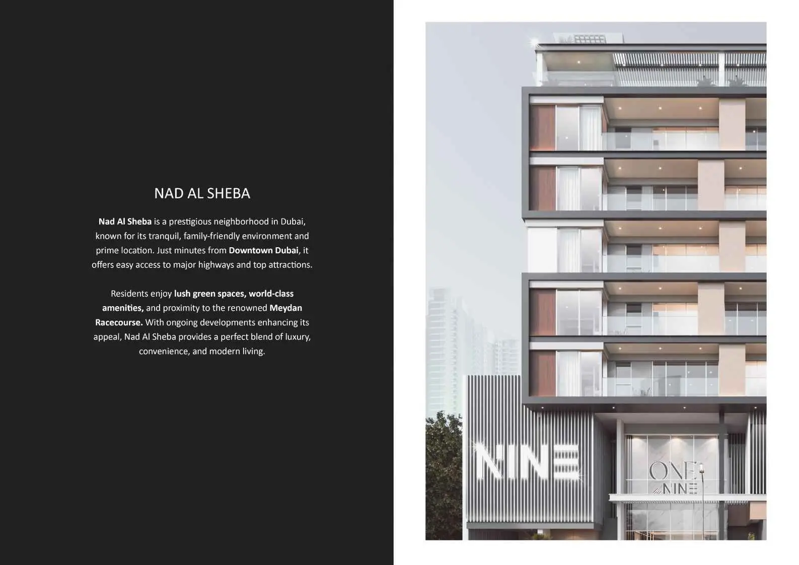 One By Nine — Nine Developments
